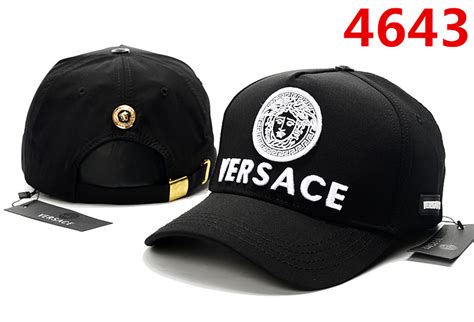 replica versace men caps|versace hats brown label.